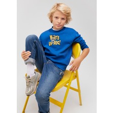 Mavi Bugs Bunny Baskılı Mavi SWEATSHIRT6S10079-70894