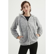 TBN Kapüşonlu Peluş Sweatshirt