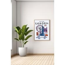 Bs Baskı A3 London Baskılı Poster