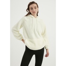 TBN Kapüşonlu Peluş Sweatshirt