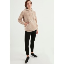 TBN Kapüşonlu Peluş Sweatshirt