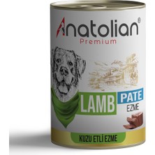 Anatolian Premium Adult Lamb Pate Kuzulu Yetişkin Köpek Ezme Konserve 400 gr