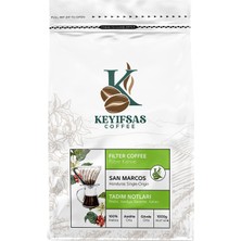 Keyifsas Coffee Honduras San Marcos Filtre Kahve 1 kg Çekirdek Veya Öğütülmüş