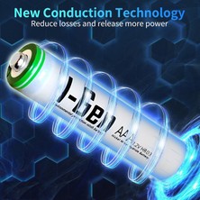 I-Gen Batteries I-Gen B110 4 Adet AAA 650 Mah Şarj Edilebilir İnce Kalem Pil 1.2V Ni-MH Şarjlı Pil
