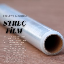 Mavix Palet Streç Film 300 mt 17 Mikron 50 cm. 2.5 kg mobilya ev eşyası sarma taşıma taşınma streci 6 adet