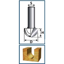 6mm U Derz Bıçağı