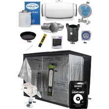 200X200X200 Bitki Yetiştirme Kabin Seti Hid