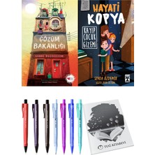 Hayati Kopya Kayıp Çocuk Gizemi ve Çözüm Bakanlığı 2'li Set + Hediyeli
