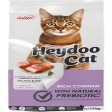 Heydoo Somonlu Kısırlaştırılmış Kedi Maması 15 kg