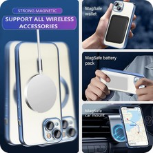 Dexmon iPhone 13 Kılıf Magsafe Şarj Özellikli Kamera ve Lens Korumalı Esnek Silikon Dempre Case
