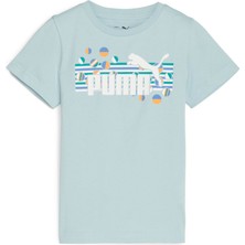 Puma Ess+ Summer Camp Tee Turquoise Surf