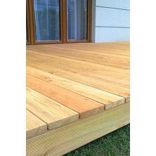Grootland 100 cm 2.sınıf Ahşap Tırtıklı Deck