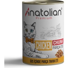 Anatolian Premium Adult Chicken Tavuklu Yetişkin Kedi Konserve 400 gr