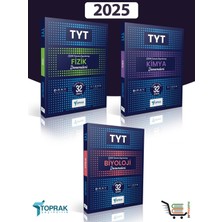 Toprak Yayıncılık 2025 TYT Fizik Kimya Biyoloji Deneme Seti