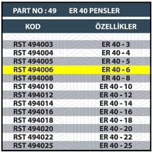 ER40 6mm Cnc Pensi