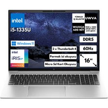 Hp Elitebook 860 G10 I5-1335U 64-Gbddr5 1 Tbssd 16″ Windows 11 Pro Notebook  818R6EABT21