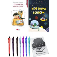 Kitap Okuma Günlüğüm ve Kitaplardan Korkan Çocuk 2li Set