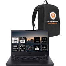 Acer Travelmate P2 Intel Core I5 1235U 20GB 512GB SSD 15.6'' Fhd Fdos Taşınabilir Bilgisayar & Per4 Çanta NXVVREY002P317