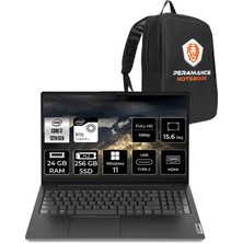 Lenovo V15 G4 i7 1355U Notebook 24GB RAM 256GB SSD 15.6" FHD Win11 Pro + Per4 Çanta 83A100KXTRP366