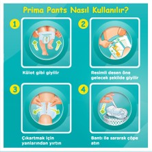 Prima Pants Külot Bebek Bezi 3 Beden Midi 104 Adet