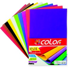 Colorbank 10'lu A4 Yapışkanlı Kağıtlar - Renkli