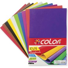 Colorbank 10'lu A4 Yapışkanlı Kağıtlar - Renkli