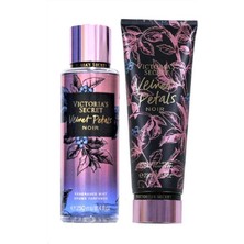 Victoria's Secret Velvet Petals Noir Vücut Losyonu ve Spreyi 2'li Set