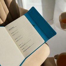 Eren Ofis Kişiye Özel Yılbaşı Hediye Seti Lacivert A5 15  x  22 Mıknatıslı Kapak Defter & Isimli Tükenmez Kalem