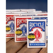 Bicycle Standard Indeks 2lı Paket Oyun Kartı Mavı ve Kırmızı-Bıcycle