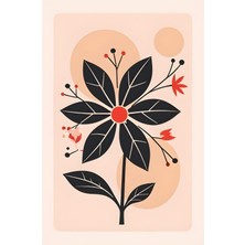 Aktüel Matisse - Boho - Art Deco - Soyut - Doğa ( 3 Lü Çerçevesiz ) Poster - Afiş - Tablo KR2C00775/