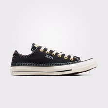 Converse Chuck Taylor All Star Unisex Siyah Sneaker Nefes Alabilir Yapı ile Koşu ve Yürüyüş İçin İdeal