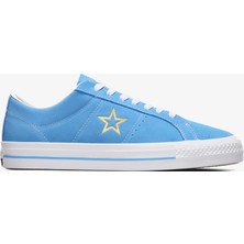 Converse Cons One Star Pro Suede Kadın Mavi Sneaker