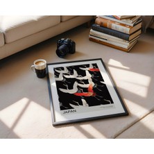 Fark Tanıtım Japon Art Çerçevesiz Poster, Modern Dekoratif Çerçevesiz Poster, Tablo