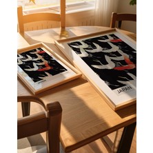 Fark Tanıtım Japon Art Çerçevesiz Poster, Modern Dekoratif Çerçevesiz Poster, Tablo
