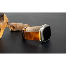 Loncadan Apple Watch Hakiki Deri Akıllı Saat Kordonu
