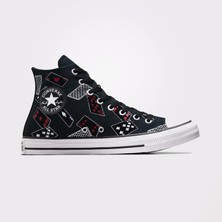 Converse Chuck Taylor All Star Cards Siyah Sneaker Hafif ve Esnek Taban Tipi