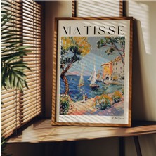 Fark Tanıtım Matisse 3'lü Çerçevesiz Poster, Modern Dekoratif Çerçevesiz Poster, Tablo