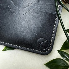 Literally Leather Clove Card Holder Deri Kartlık