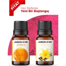 Jardin D'or 8'li Set Esansiyel Uçucu Difüzörü Kokusu Esans 8x