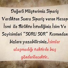 D&Y Gaudery Kahve Fincanı Seti- Harf ve Isimli- 2'li Türk Kahvesi Fincan Seti