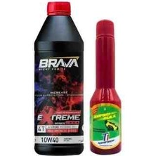 Brava Extreme 9000 4t 10W40 Yağ Katkılı Ekonomik Paket