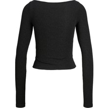 Jack & Jones Kadın Uzun Kollu Crop Top - Sigga