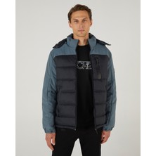 Skechers M Outerwear Padded Jacket Erkek Siyah Mont S242033-001