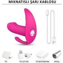 Shop You 1 G ve Klitoris Uyarıcılı Pembe Iç Çamaşır Vibratörü