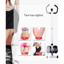 Reidan Pb-35 Dikey Model Stepper Egzersiz Aleti Bantlı Adım Bandı Step Hava Tırmanıcısı Direnç Bandı ve LCD Ekranlı Adım Spor Egzersiz Makinesi