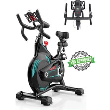 Pb-04 Manyetik Spin Bike Dikey Kondisyon Bisikleti Ev Koşu Bisikleti Egzersiz Dikey Yatay