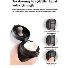 Hadgift kişiye  ısimli baskılı termos filtreli 304 paslanmaz çelik çift katmanlı sızdırmaz 380 ml termos