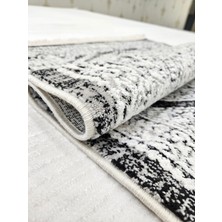Merinos Petra 69609-095 Siyah Göbekli Avangard Salon Antre Oturma Odası Halısı