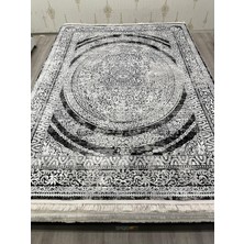 Merinos Petra 69609-095 Siyah Göbekli Avangard Salon Antre Oturma Odası Halısı