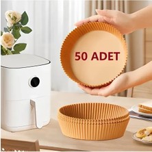 Her Modele Uyumlu 50 Adet Airfryer Pişirme Kağıdı